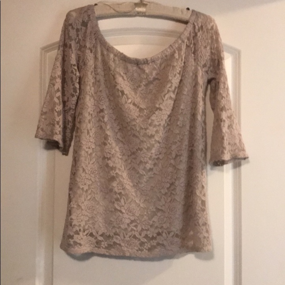 Daytrip Off the Shoulder Lace Top